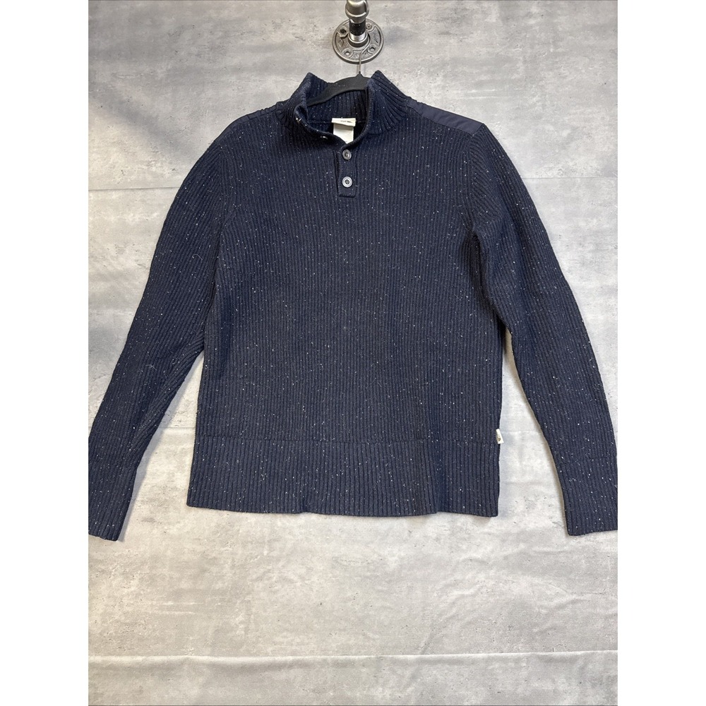 navy blue The North Face Crestview Button Sweater Med